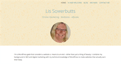 Desktop Screenshot of lissowerbutts.com